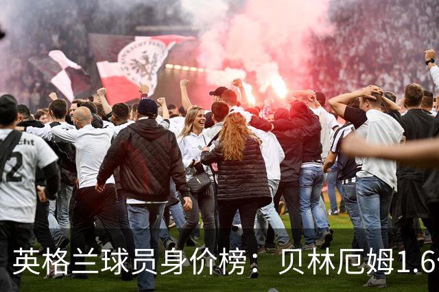 英格兰球员身价榜：贝林厄姆1.6亿欧居首，6人身价过亿
