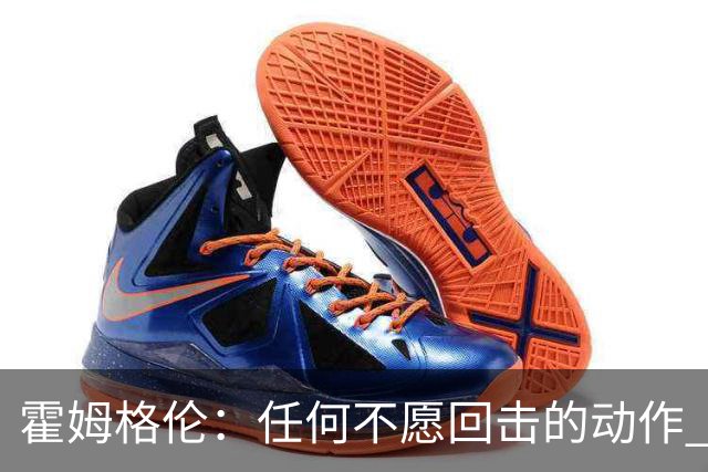 霍姆格伦：任何不愿回击的动作 都会成为对方的优势